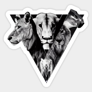 Animal leader Sticker